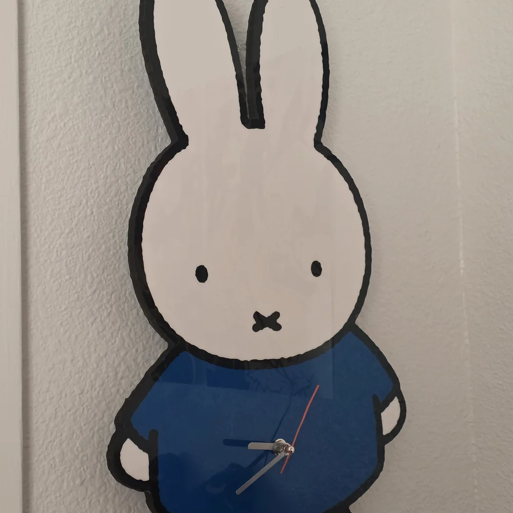 Urban Outfitters | Wall Decor | Miffy Figural Analog Wall Clock